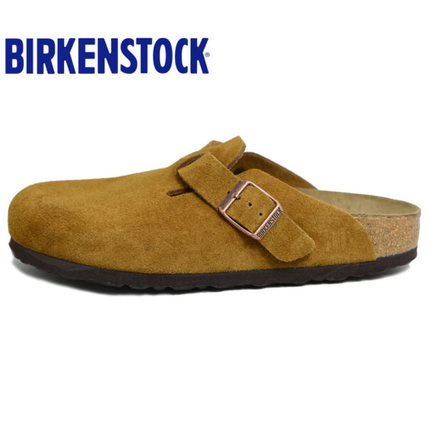 Birkenstock Boston Soft Footbed Suede Leather Mink - 图片 8