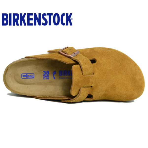 Birkenstock Boston Soft Footbed Suede Leather Mink - 图片 7