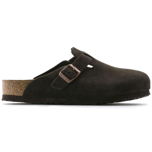 Birkenstock Boston Soft Footbed Suede Leather Mocca - 图片 4