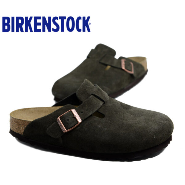 Birkenstock Boston Soft Footbed Suede Leather Mocca - 图片 8