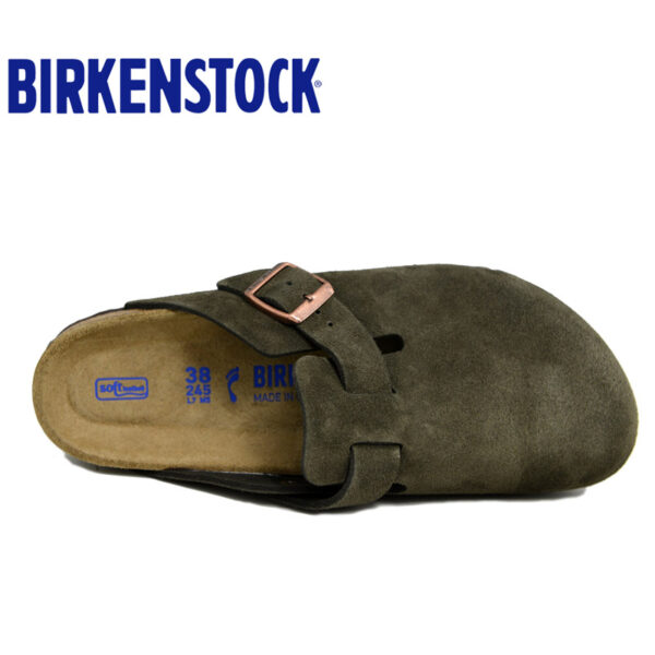 Birkenstock Boston Soft Footbed Suede Leather Mocca - 图片 9
