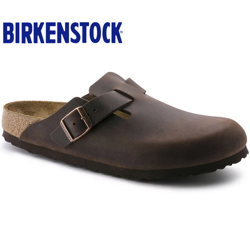 Birkenstock Boston Oiled Leather Habana