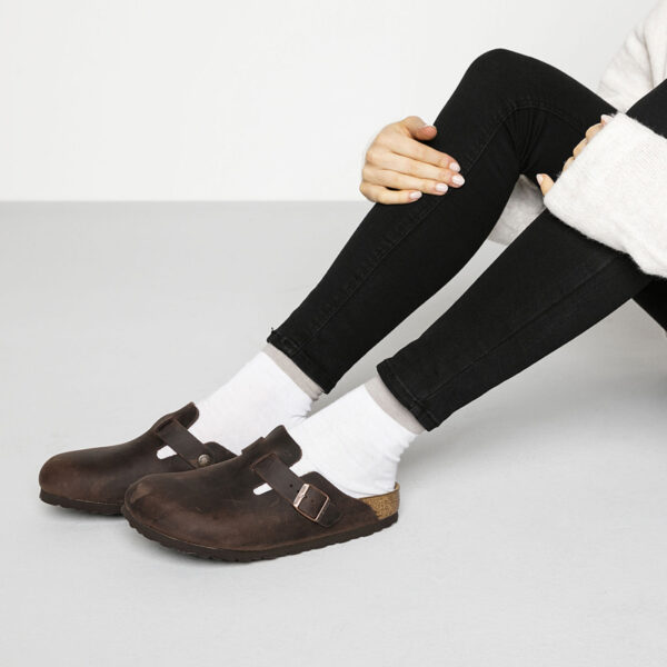 Birkenstock Boston Oiled Leather Habana - 图片 5