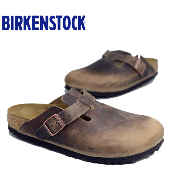 Birkenstock Boston Oiled Leather Tabacco Brown - 图片 3