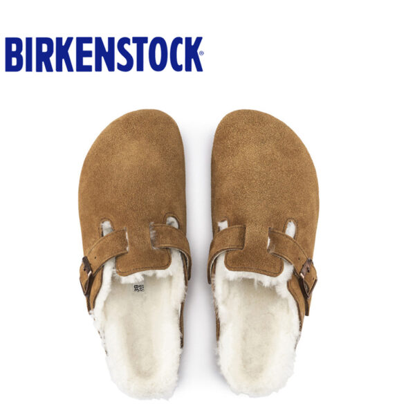 Birkenstock Boston Shearling Suede Leather - 图片 14