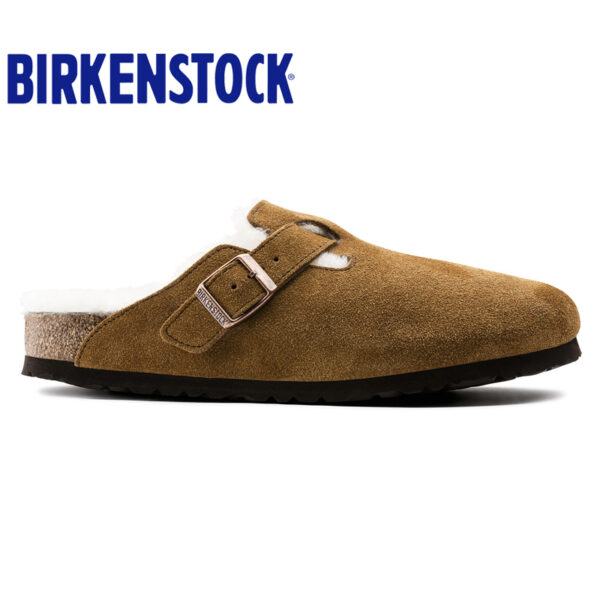 Birkenstock Boston Shearling Suede Leather - 图片 17