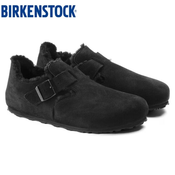Birkenstock London Shearling Suede Leather - 图片 6