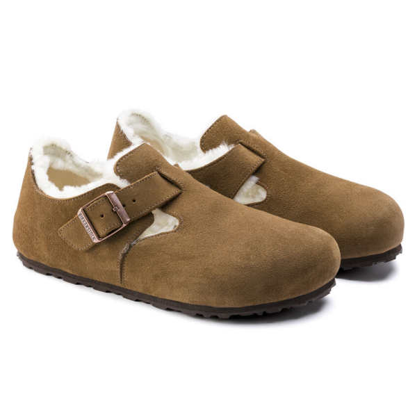Birkenstock London Shearling Suede Leather - 图片 10