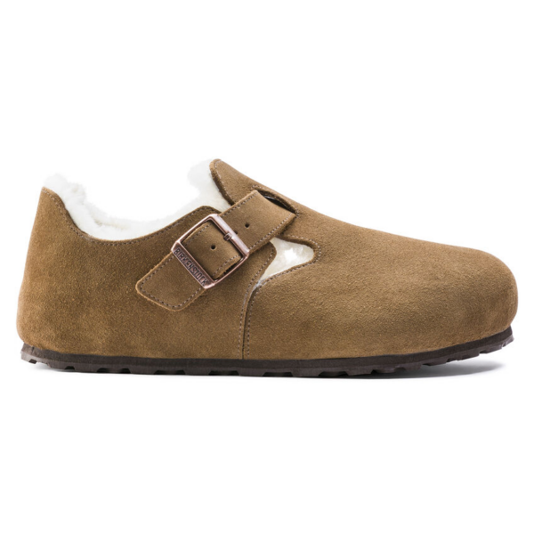 Birkenstock London Shearling Suede Leather - 图片 9
