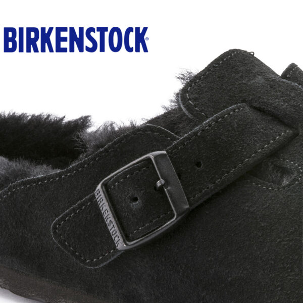 Birkenstock Boston Shearling Suede Leather - 图片 2