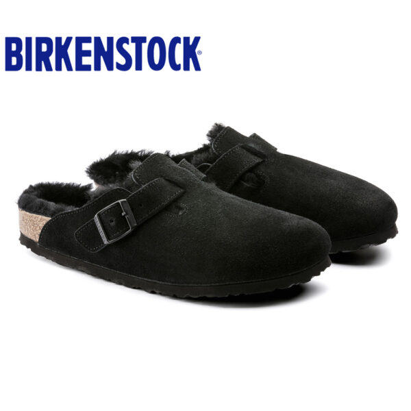 Birkenstock Boston Shearling Suede Leather - 图片 3