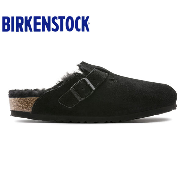 Birkenstock Boston Shearling Suede Leather - 图片 4